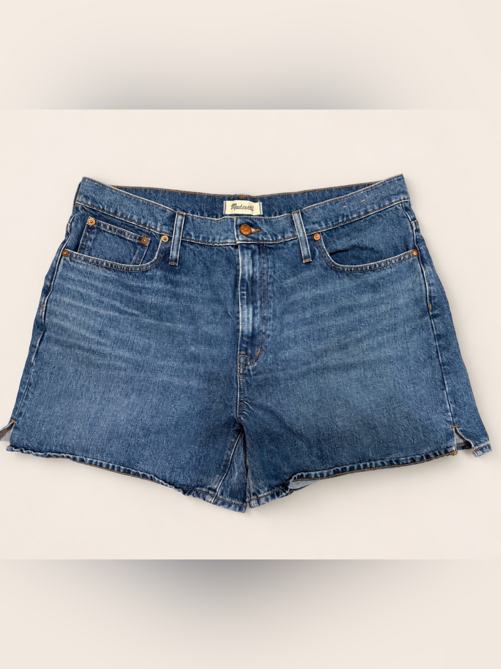 Madewell Denim Jean Shorts in Classic Blue